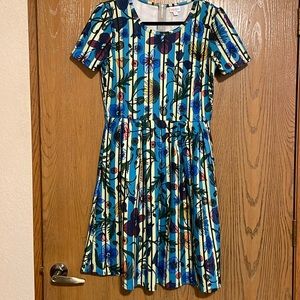 LuLaRoe Amelia Dress size XL
